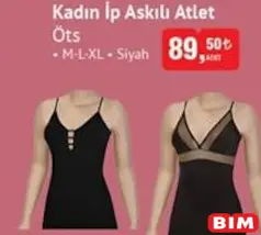 ÖTS KADIN İP ASKILI ATLET